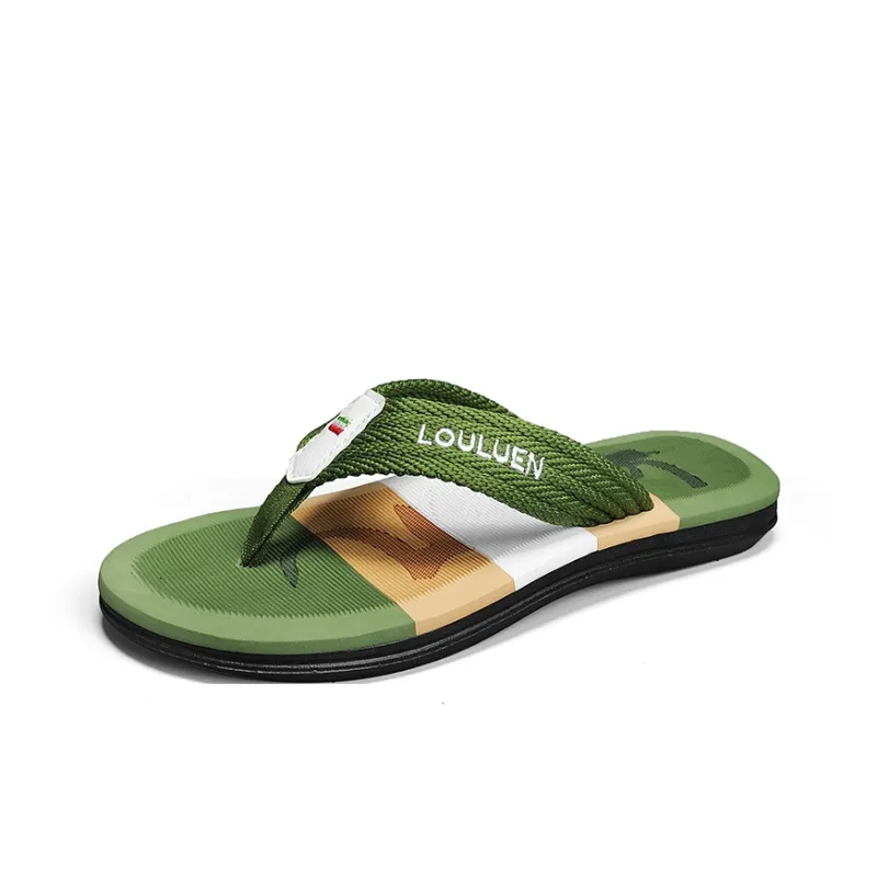 Yalu Preferred Stitching Flip Flops Men's-8