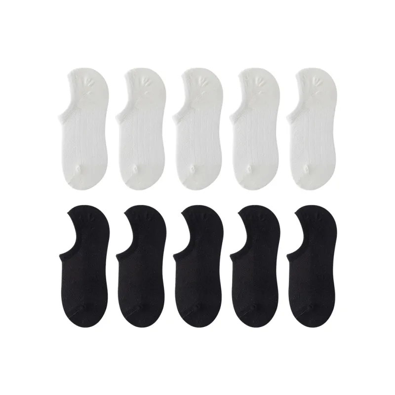 MIIOW No Show Socks Men's 10 Pack-37