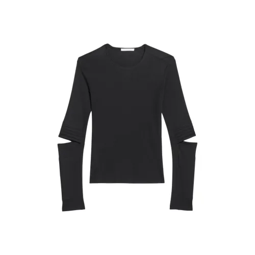 Helmut Lang Astro Crewneck Cut Out Top