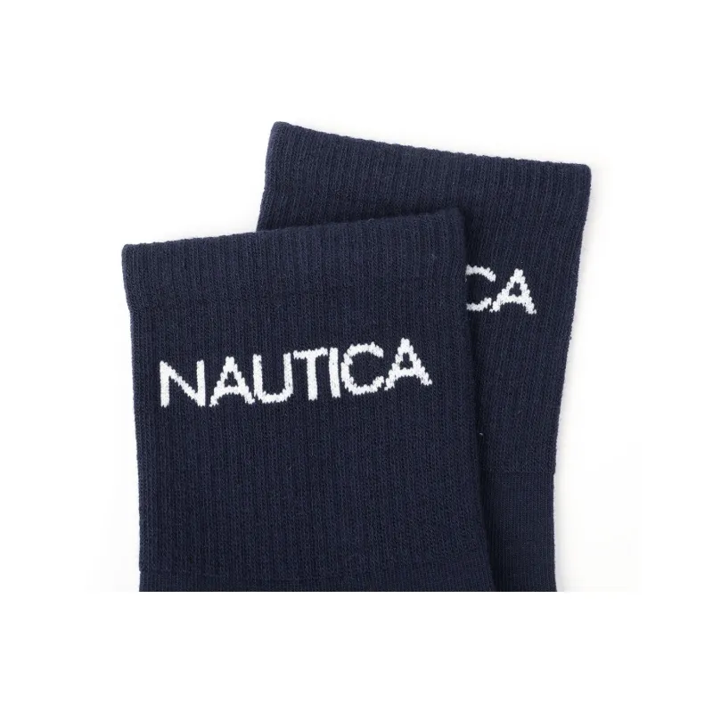 NAUTICA UNDERWEAR Mid Calf Socks Men's 5 Pack-12