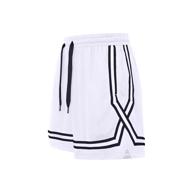 WHELVE Casual Shorts Unisex White-0
