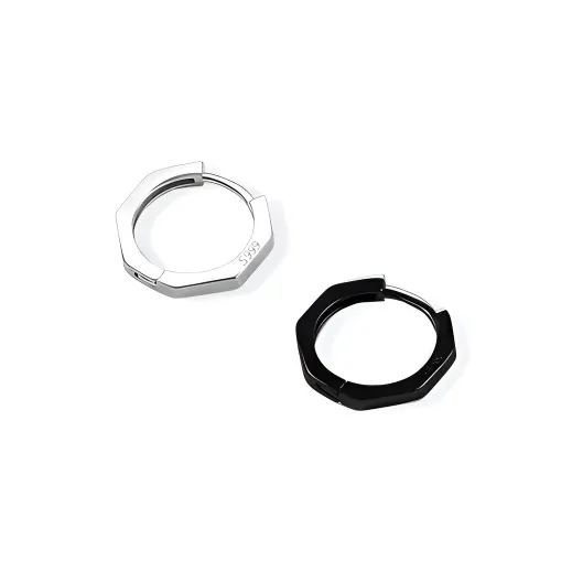KIVA 999 Fine Silver Stud Earrings Women's-9
