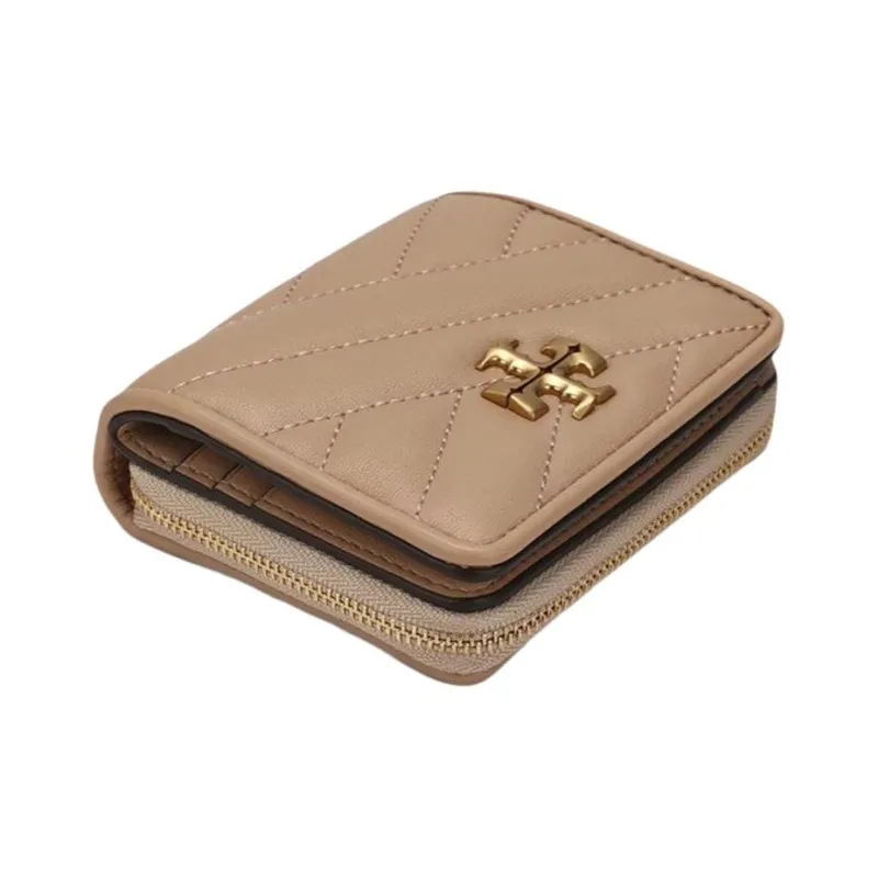 TORY BURCH Leather Wallet Women's Camel-2