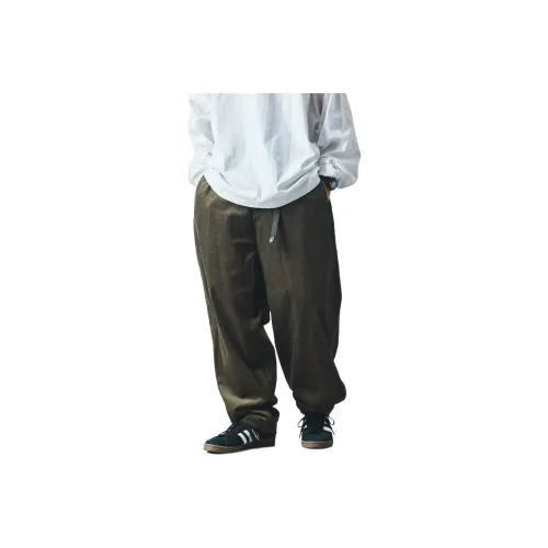 FREAK'S STORE Casual Pants Men's Olive