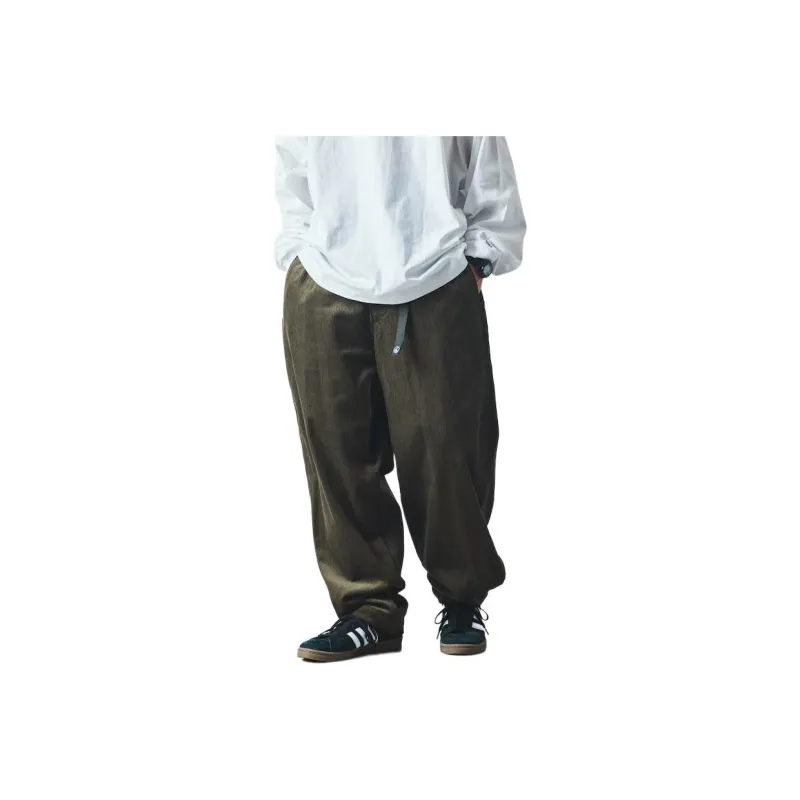FREAK'S STORE Casual Pants Men's Olive-0