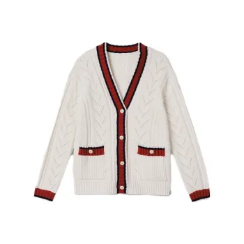 YINER GoodLand Knitwear Women's Ecru