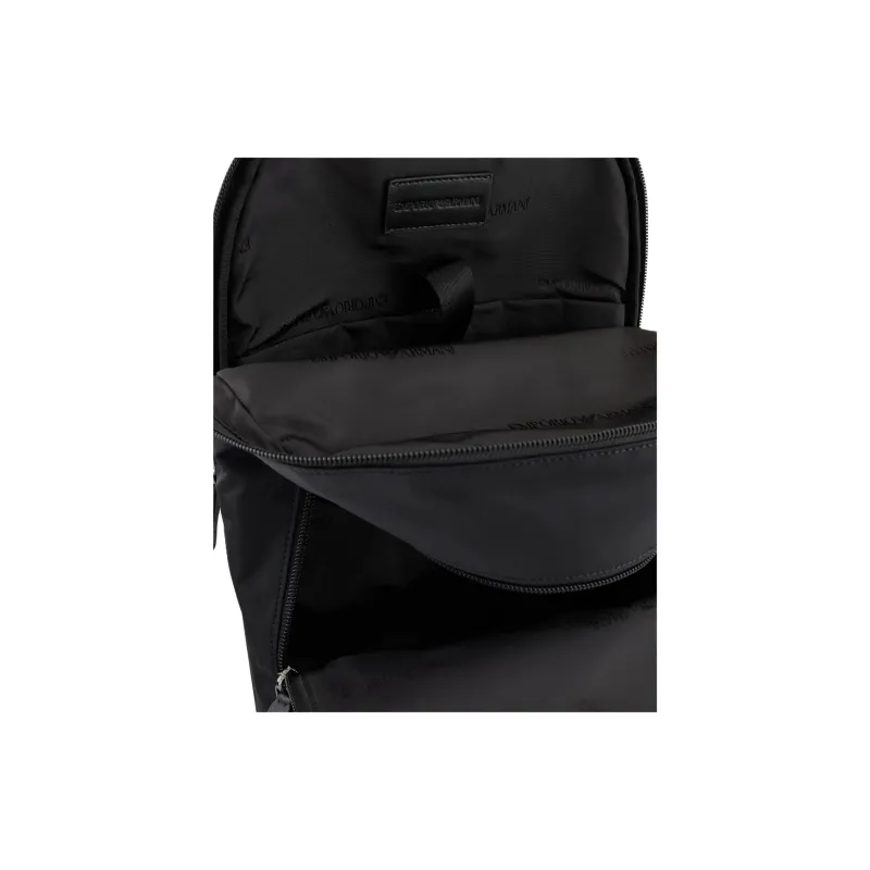 EMPORIO ARMANI Polyamide Backpack Regular Unisex Black-3