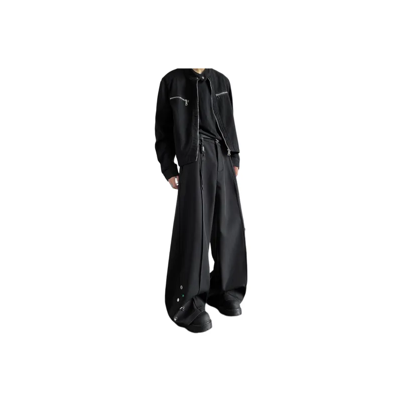 COMOWA Suit Trouser Unisex Black-0