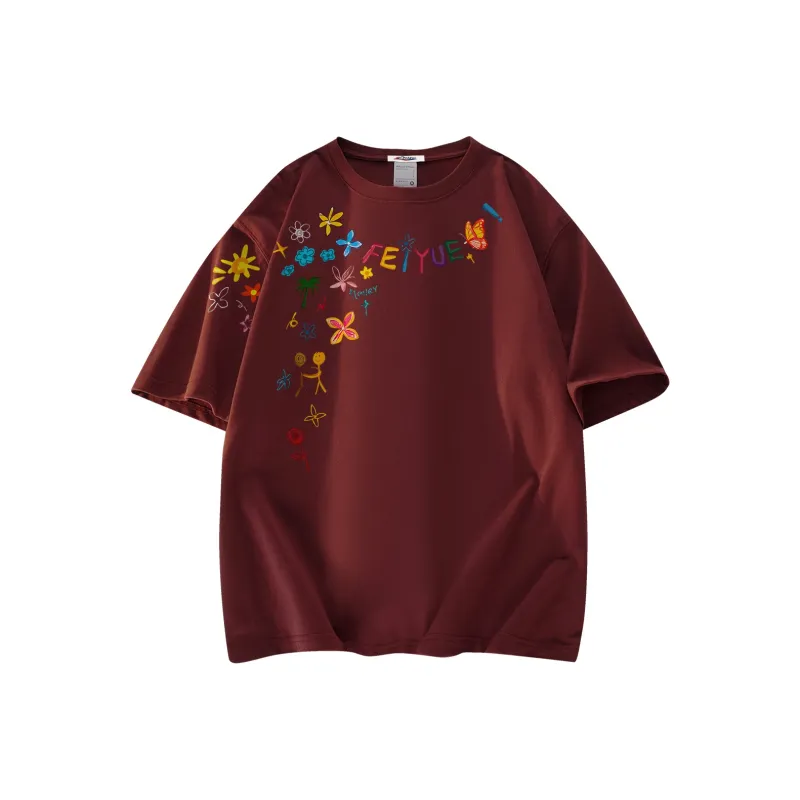 Feiyue T Shirts Unisex-18