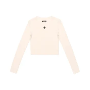 SMFK Knitwear Women's Snow Mountain White