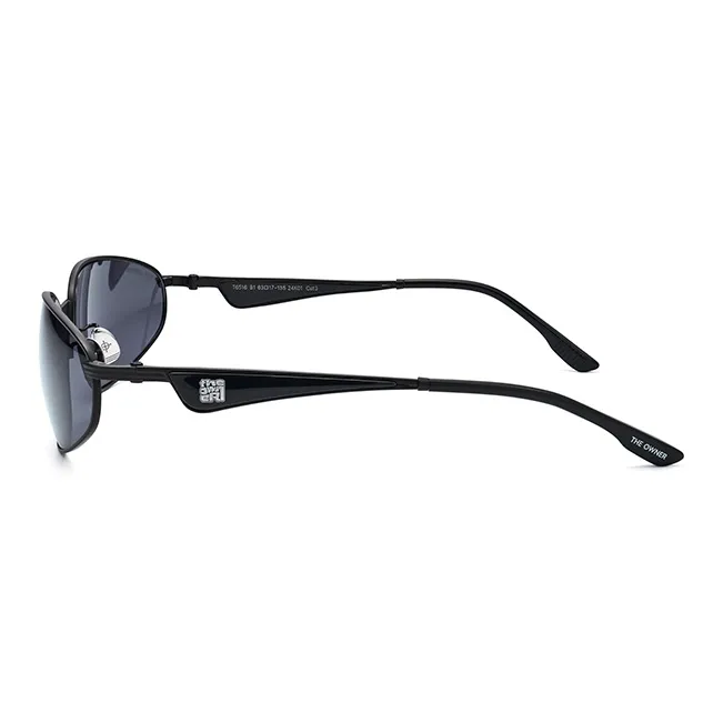THE OWNER Alloy Oval Sunglasses Unisex-4