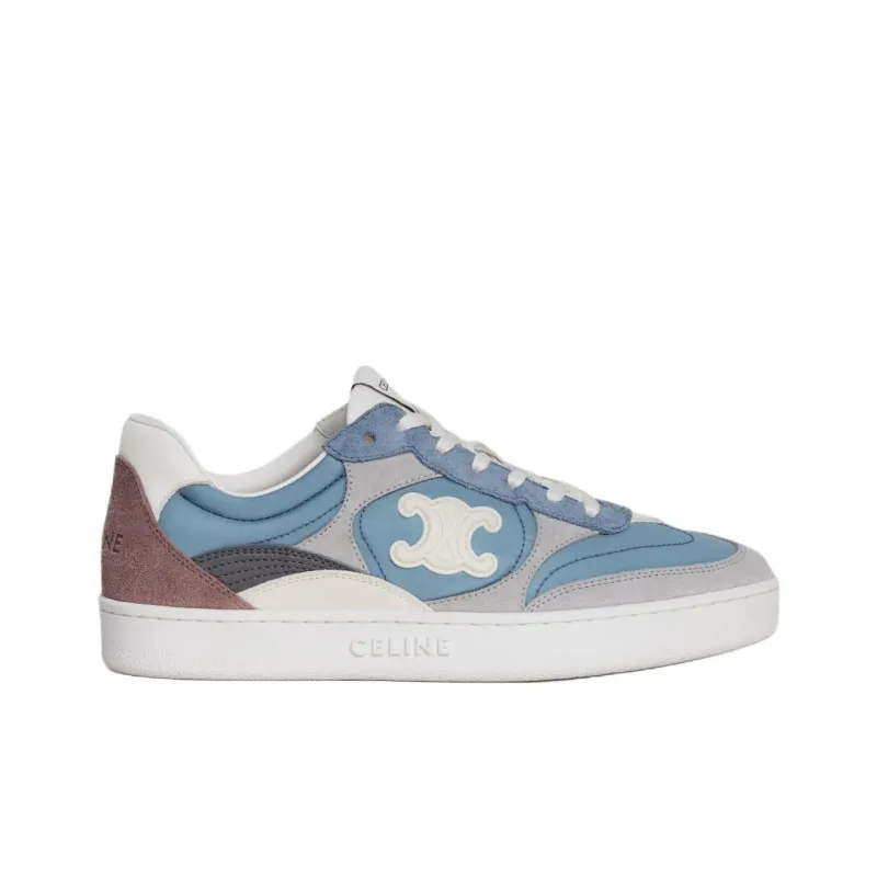 CELINE Trainer CT 12 Low Top Skateboard Shoes Women's Blue-1