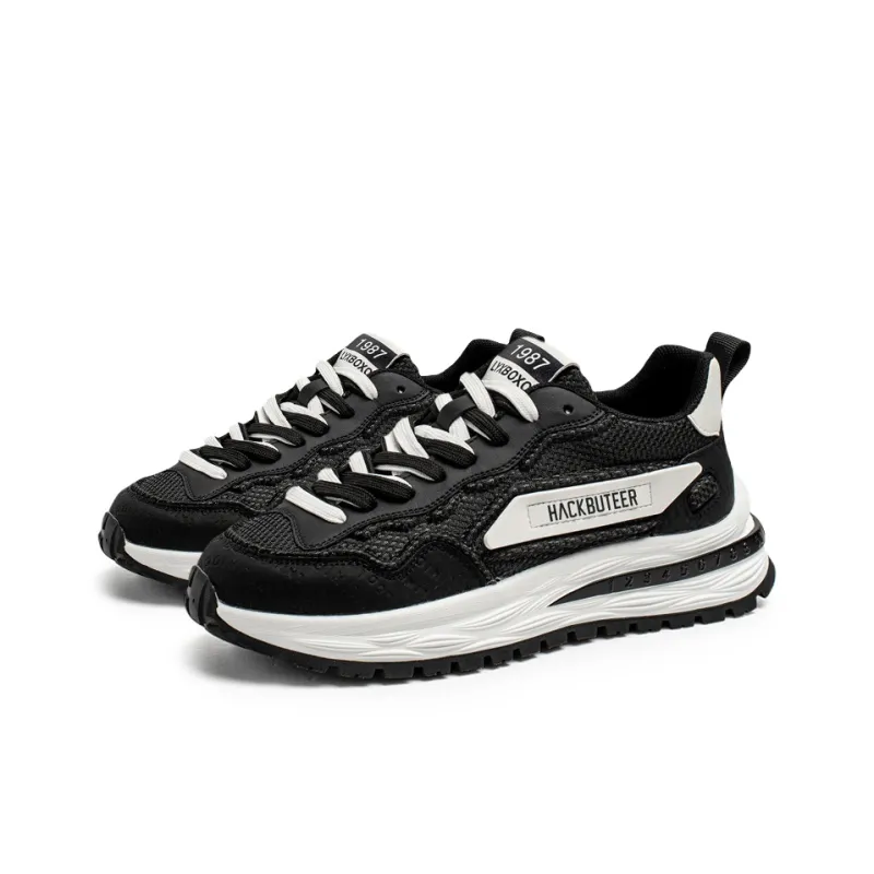 HACKBUTEER Low Top Chunky Sneakers Men's Box Included-15
