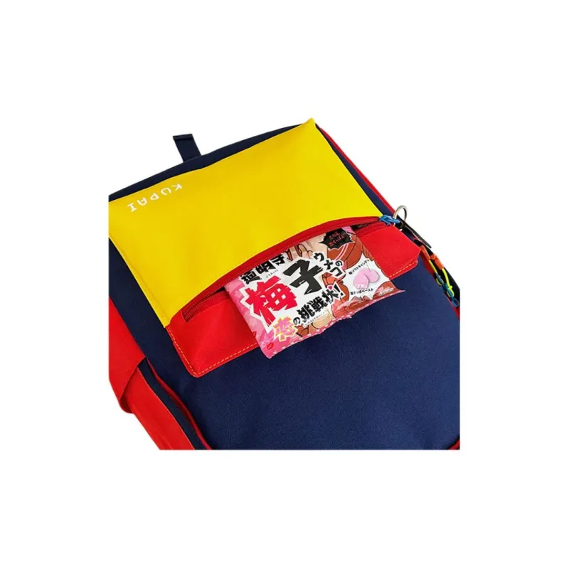 H YXIANG Nylon Backpack Small Size Unisex Multicolor-4