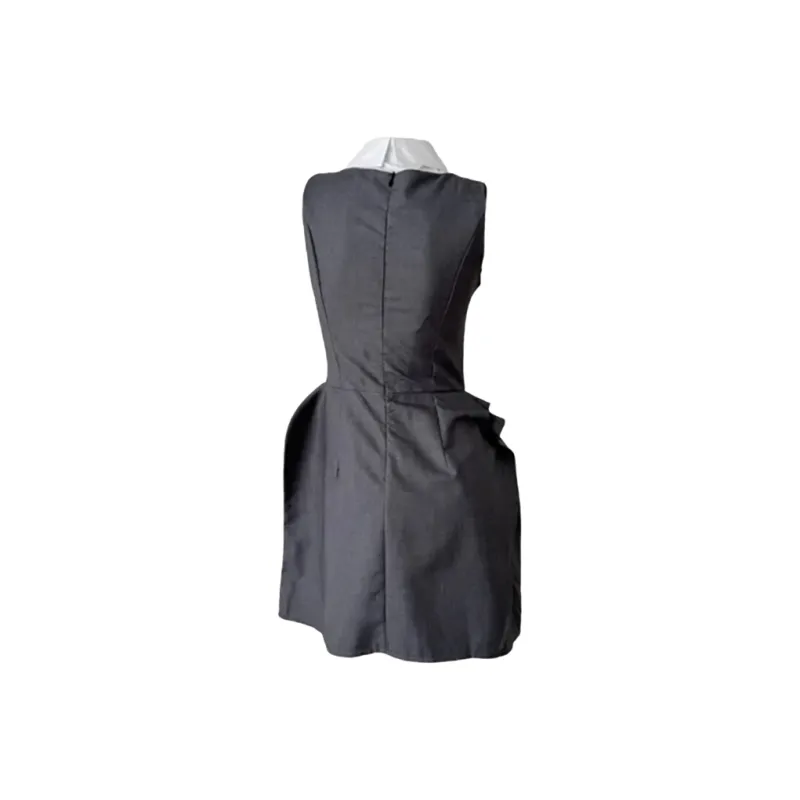 AFGGD Sleeveless Dress Women's Dark Gray-1