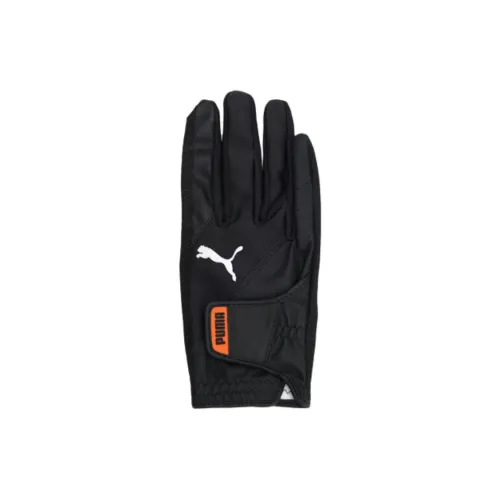 PUMA Synthetic Leather Sports Gloves Men's Black