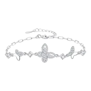 Ascending 925 Sterling Silver Bracelets Women's