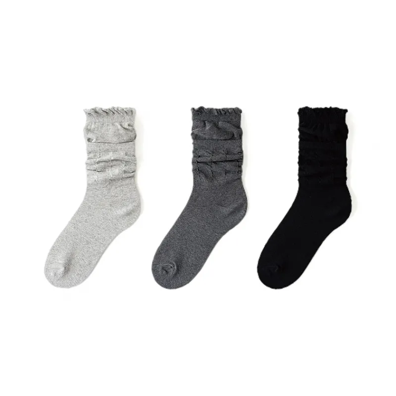 H YXIANG Mid Calf Socks Women's Combo Set-2