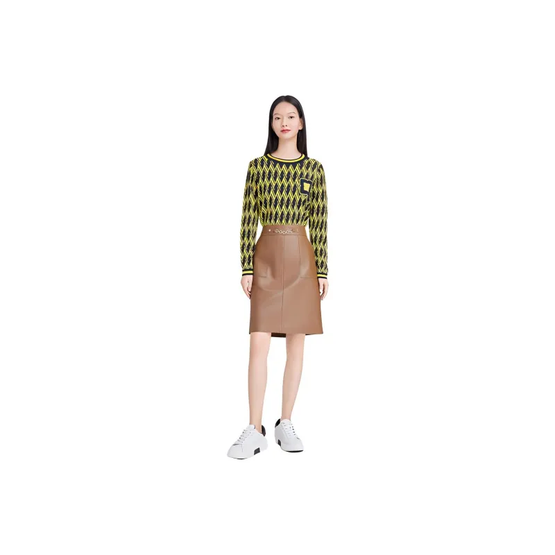 JZ. ANNAKRO Knitwear Women's Flower Lemon-0