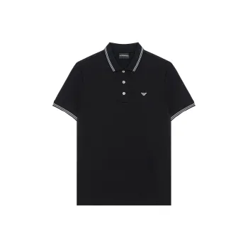 EMPORIO ARMANI Polo Shirt Men's Black