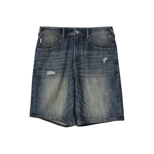 JACK JONES· Denim Shorts Men's A14 Dark Denim Blue