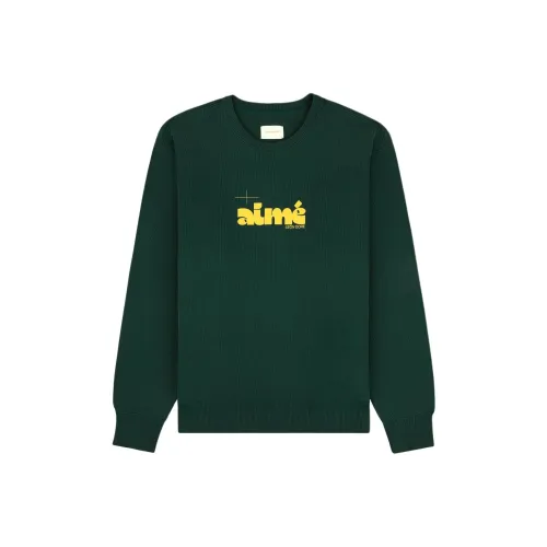 Verde LEON DORE SS25 Sweatshirts Unisex Green