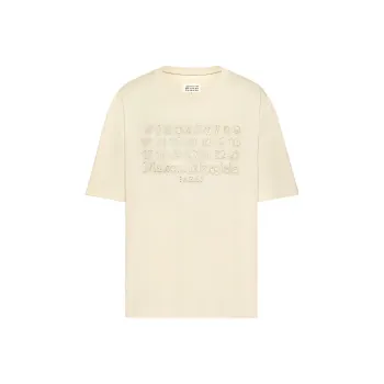 Maison Margiela Numbers Motif Crewneck T Shirt