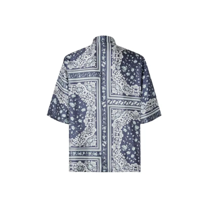 FENDI Paisley print Short sleeve Shirt-1
