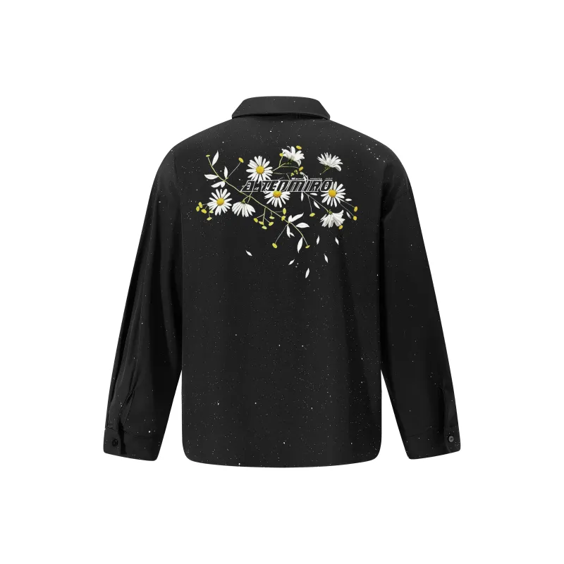 TEN MIRO Shirt Unisex Black[Baby's Breath]-1