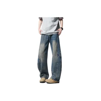 Menglaini Jeans Unisex