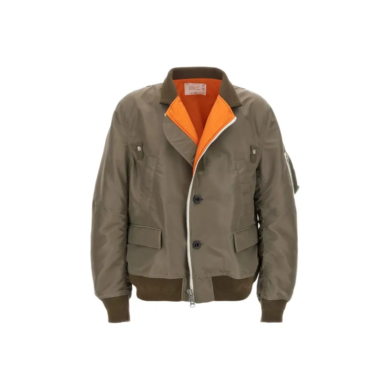Sacai Classic collar Bomber Jacket-2