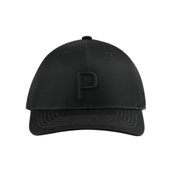 PUMA Polyester, Cotton, Polyurethane Baseball Caps Men's Black