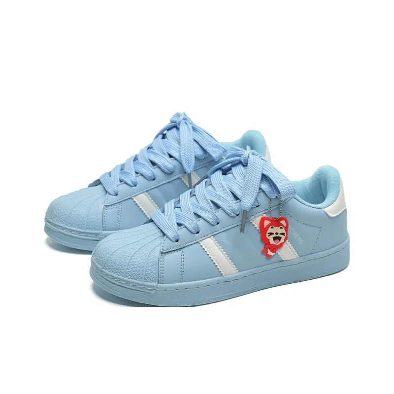 ALI THE FOX Slip Resistant Cushioning Abrasion Resistant Lightweight Low Top Skateboard Shoes Unisex-81