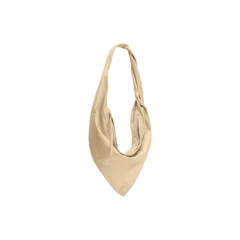 Lemaire Lambskin Shoulder Bag Women's Light Beige-0