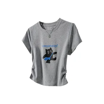 TOUCH T Shirts Women's Gray