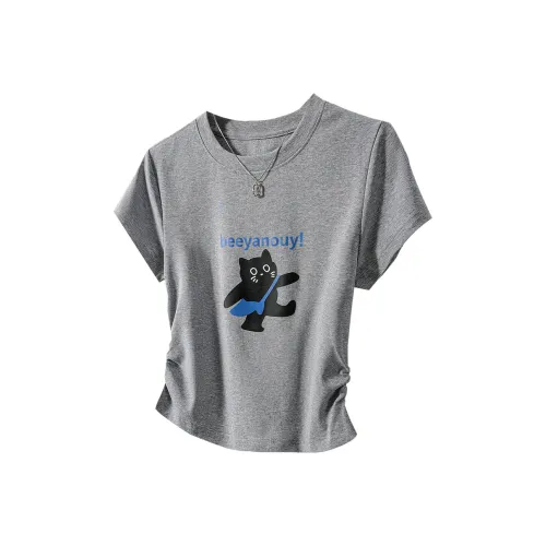 TOUCH T Shirts Women's Gray
