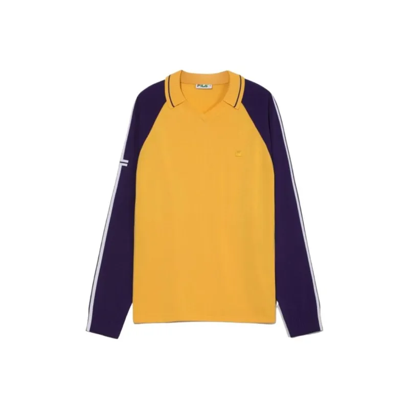 FILA Polo Shirts Unisex Yellow-0