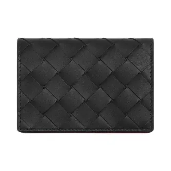 Bottega Veneta Intrecciato Bi Fold Card Case