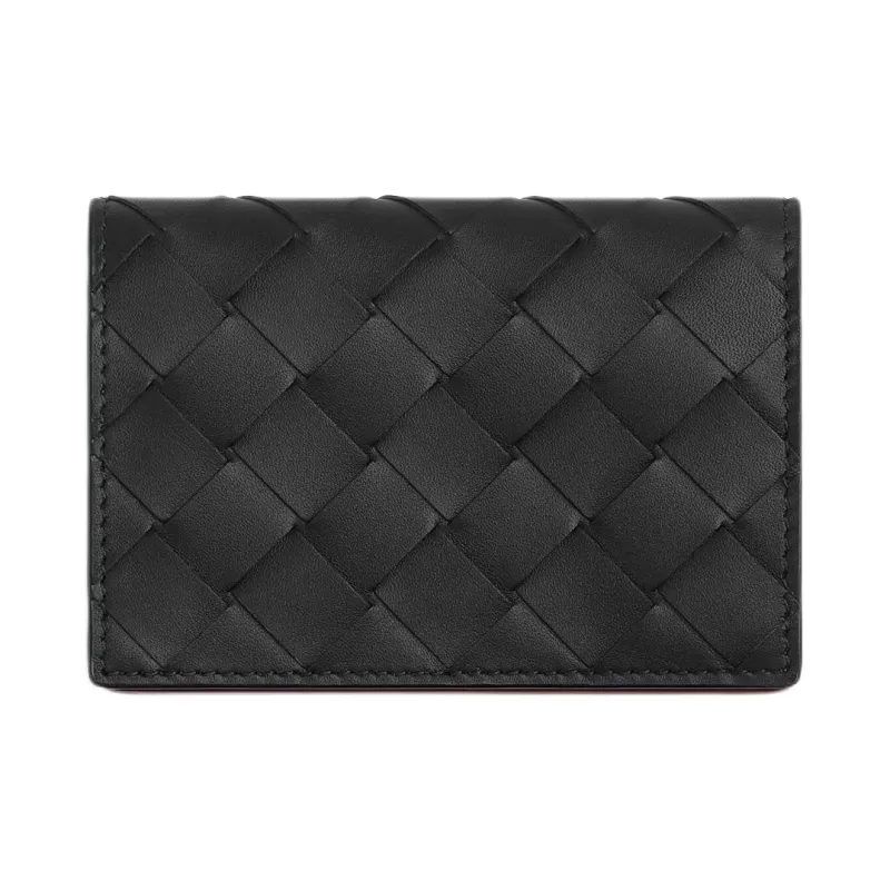 Bottega Veneta Intrecciato Bi Fold Card Case-0