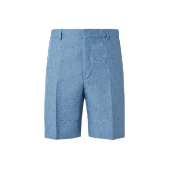 FENDI SS25 Casual Shorts Men's Light Blue