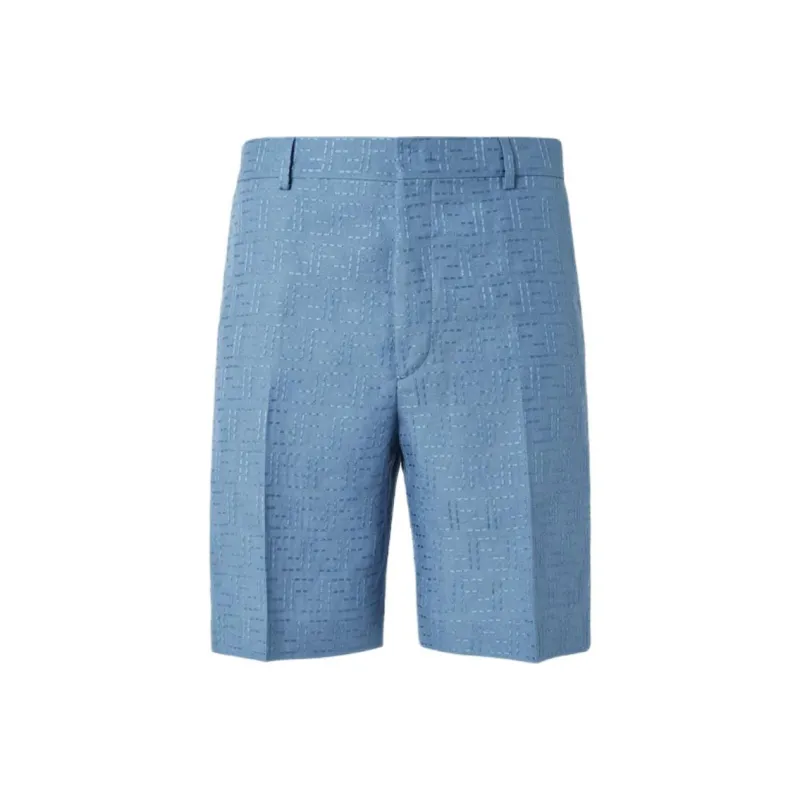 FENDI SS25 Casual Shorts Men's Light Blue-0