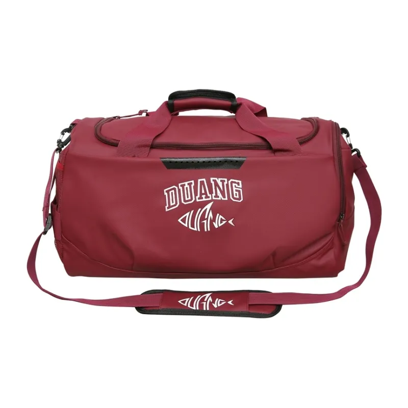 BUBM Membrana Dermalis Travel Bag Unisex Gray/Red/Khaki-6
