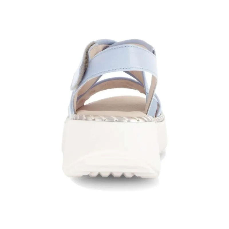 Gabor Fashion One Strap Sandals 5.5cm Women's Blue-4