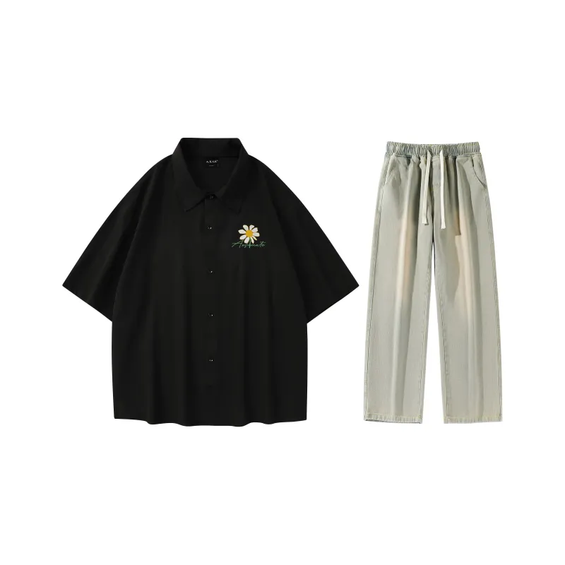 A.X.S.K Shirt Matching Set Unisex-30