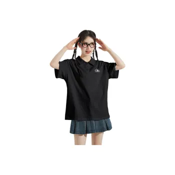 Tonlion Polo Shirt Women's Black