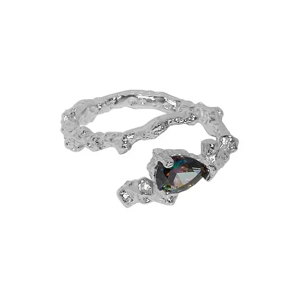 Quarqor S925 Silver Rings Women's-3