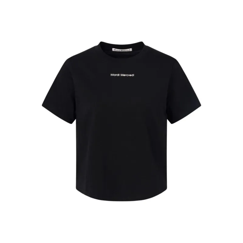 MARDI MERCREDI T Shirt Women's Diamond Black-0