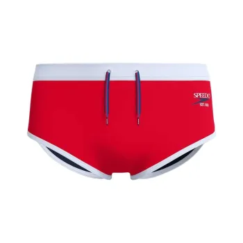 Speedo Jetstream Retro Logo Swimming Shorts Men's Red