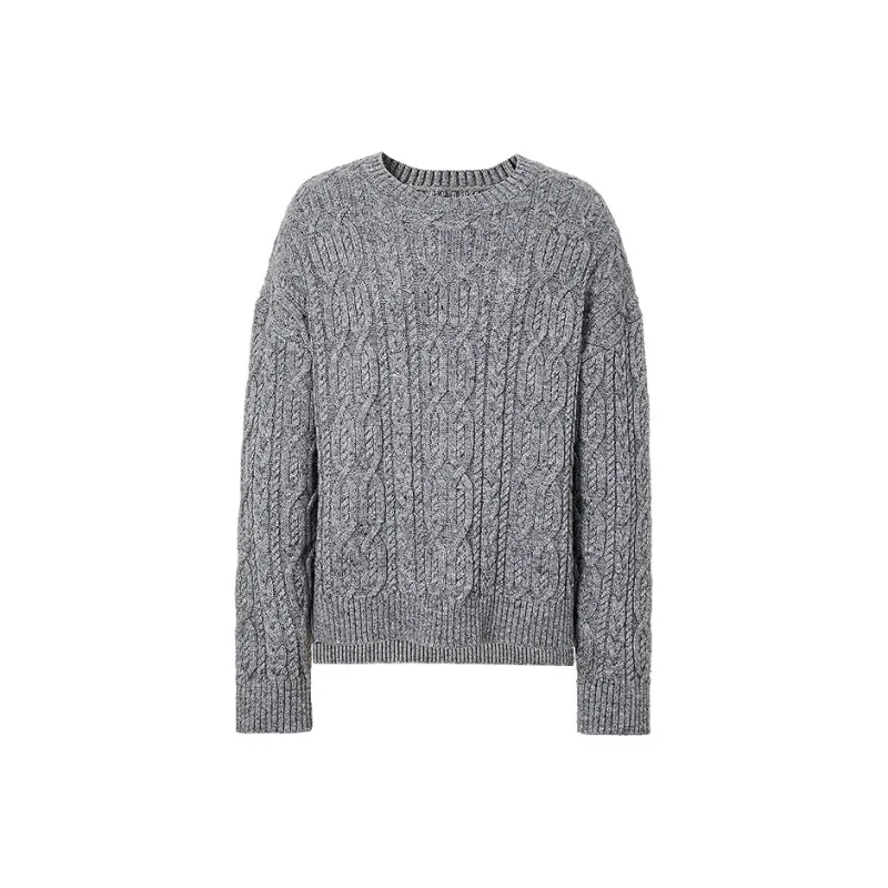 Hopeshow Knitwear Women's Heather Gray-0