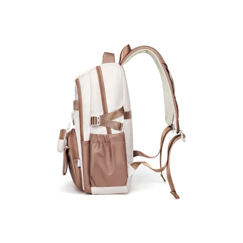 CNOLES Fabric Backpack Large Size Women's Multicolor-21